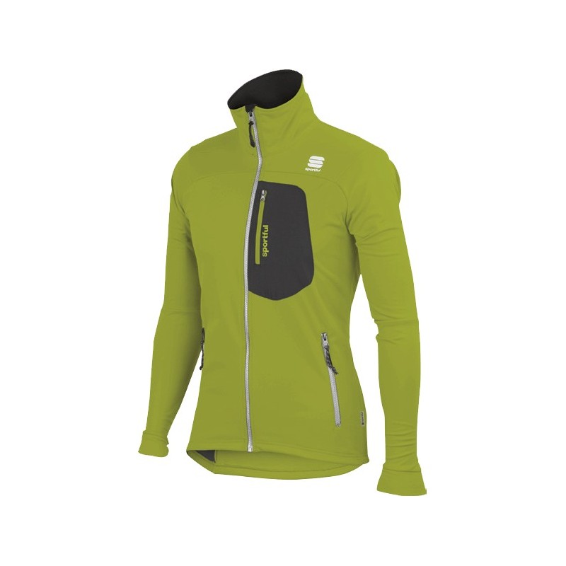 Oppvarming jakke Sportful Nordic Mid WS Jacket grønn Oppvarming jakke Sportful Nordic Mid WS Jacket grønn